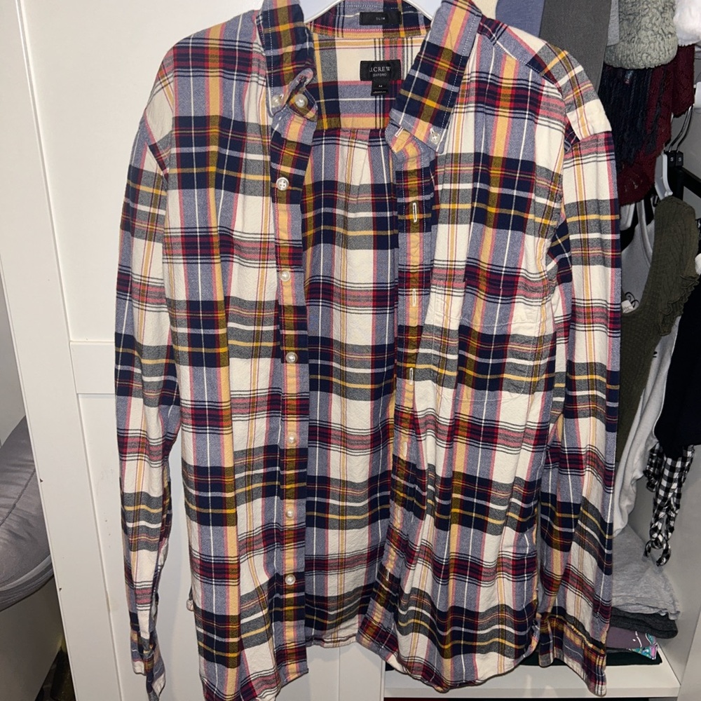 j crew flannel